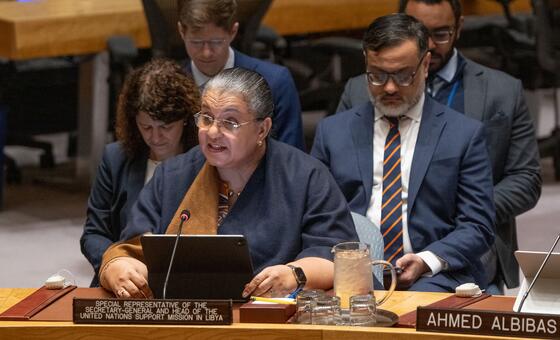 الممثلة الخاصة للأمين العام للأمم المتحدة في ليبيا هانا تيتيه تقدم إحاطة إلى مجلس الأمن الدولي حول الأوضاع في ليبيا